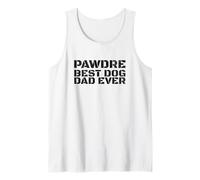 Hombre Best Dog Dad Ever, PAWDRE, The Dog Father, Doggo Dad Camiseta sin Mangas