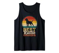 Hombre Best Rottie Grandpa, Father's Day, Rottweiler Grandfather Camiseta sin Mangas