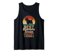 Hombre Best Yorkshire Terrier Daddy Ever, Father's Day, Yorkie Dad Camiseta sin Mangas