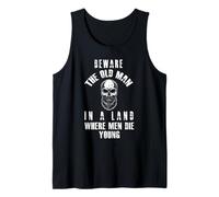 Hombre Beware The Old Man in a Land Where Men The Young Camiseta sin Mangas