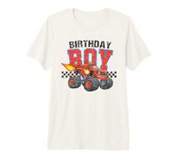 Hombre Blaze and The Monster Machines Monster Truck Birthday Boy Camiseta Premium