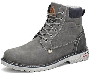 Hombre Botas de Nieve Al Aire Libre Senderismo Impermeables Deportes Trekking Zapatos Invierno Forro Piel Sneakers Calientes Botines