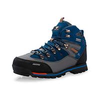 Hombre Botas de Senderismo Trekking Zapatos de Seguridad Aire Libre y Deportes Montaña Trainer BLU 43 EU