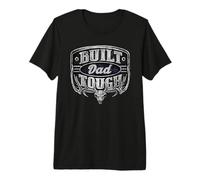 Hombre Built Dad Tough American Funny 4th of July Camiseta Premium