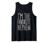 Hombre Camisa I'm The Favorite Nephew para Hombre, niño Favorito Camiseta sin Mangas