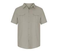 Hombre Camisas de manga corta Camisas Hombre Manga Corta Camisa Negra Camisa de Lino Camisa de Manga Corta Ropa Lino Sakko Camisa Verano Camisas Blancas Manga Larga Camisa de Verano, café, 3XL