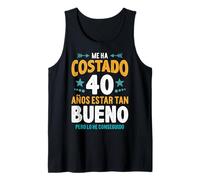 Hombre Camiseta 40 Cumpleaños Hombre 40 Años Estar Tan Bueno Camiseta sin Mangas