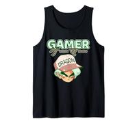 Hombre Camiseta Anime KAWAII GAMER BOY, Japonés Camiseta sin Mangas