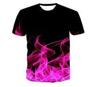 Hombre Camiseta - Camisetas Blancas Hombre Camisetas novedosas 3D para hombre camisetas divertidas gráficas para hombre camisetas informales verano manga corta con cuello redondo estampadas 3D blusas