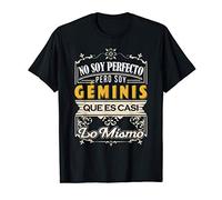Hombre Camiseta De Hombre No Soy Perfecto Pero Soy Geminis gift Camiseta