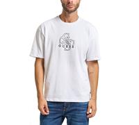 Hombre Camiseta Manga Corta GUESS Básico Purwhite Blanco 404323