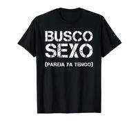 Hombre Camisetas Para Hombre Regalo Busco Sexo Camiseta