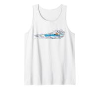 Hombre Canoa Kayak De Mar Travesia Piragüismo Camiseta sin Mangas