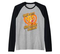 Hombre Care Bears: Unlock The Magic Father's Day Big Heart Energy Camiseta Manga Raglan