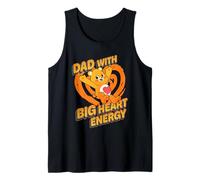 Hombre Care Bears: Unlock The Magic Father's Day Big Heart Energy Camiseta sin Mangas