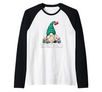 Hombre Casino Dad Graphic For Men Las Vegas Trip Gambler GNOME Camiseta Manga Raglan
