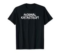 Hombre Catástrofe normal de catástrofe con frase vintage, divertido regalo Camiseta