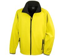 Hombre Chaqueta Softshell Impermeable Cremallera Bolsillos Viento Chaleco Result