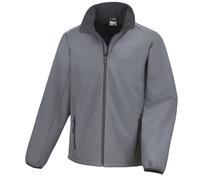 Hombre Chaqueta Softshell Impermeable Cremallera Bolsillos Viento Chaleco Result
