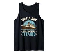 Hombre Chicos Que aman el RMS Titanic Camiseta sin Mangas
