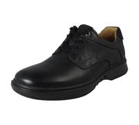 Hombre Clarks Cuero Formal Cordones Elegante Oficina Ancho Fit Zapatos Un Briley