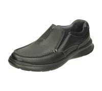 Hombre Clarks Cuero sin Cordones Estilo Informal Trabajo Zapatos - Cotrell