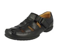 Hombre Clarks Cuero Verano Closed Vacaciones Ancho Fit Sandalias Recline Abierto
