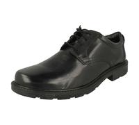 Hombre Clarks Elegante Cuero con Cordones Formal Diario Trabajo Kerton Encaje
