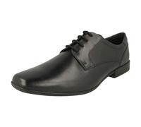 Hombre Clarks Elegante Diario Cuero Cordones Formal Derby Zapatos Estilo Sidton