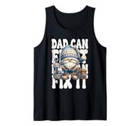 Hombre Dad Can Fix It Handyman GNOME Grandpa with Craftsman Tools Camiseta sin Mangas