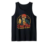 Hombre Dad Tax If I'm Buyin' I'm Tryin' Funny Father's Day Camiseta sin Mangas