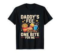 Hombre Daddy's Fee One Bite For Me Humor del padre Chiste divertido para papá Camiseta