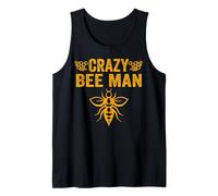 Hombre De Abeja Loco Divertido Apiarista Abeja Apicultura Apicultura Camiseta sin Mangas