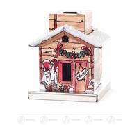 Hombre De Humo Mini Casa De Humo En Caja De Regalo NUEVO Erzgebirge Rauchmann