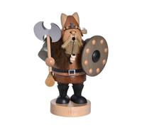 Hombre De Humo Vikingo Con Escudo BxTxH= 16x12x21cm NUEVA Figura De Humo
