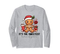 Hombre De Jengibre Navidad Es La Época Más Dulce del Año Manga Larga