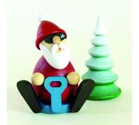 Hombre De Nieve Papá Noel Con Trineo HxB 8,3x7,5cm NUEVO Hombre De Nieve