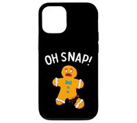 Hombre De Pan De Jengibre Oh Snap Navidad Divertido Galleta Carcasa para iPhone 12/12 Pro