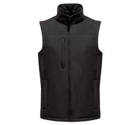 Hombre de Tacto Suave Chaleco Exterior Bolsos con Cremallera Regular S - 6XL