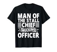 Hombre del Puesto Oficial Jefe de Mucking Horse Dad Camiseta