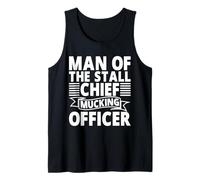 Hombre del Puesto Oficial Jefe de Mucking Horse Dad Camiseta sin Mangas