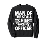 Hombre del Puesto Oficial Jefe de Mucking Horse Dad Sudadera