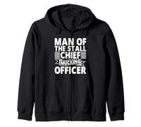 Hombre del Puesto Oficial Jefe de Mucking Horse Dad Sudadera con Capucha