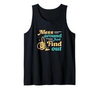 Hombre Desordena y descubre aspiradoras Divertidas aspiradoras Camiseta sin Mangas