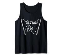 Hombre Diabolo Player Yo-Yo Chinese Circus Camiseta sin Mangas