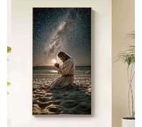 Hombre Diamond Painting Adultos, Diamond Painting Cielo Estrellado Pintura de Diamante para Niños DIY 5D Strass Bordado Punto de Cruz Puzzle Dibujos con Diamantes Kit Decoración Hogar 80x160cm q8-29ad