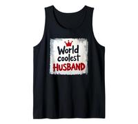 Hombre Diseño creativo familiar - El marido más genial del mundo 1 - Diversión para fanáticos Camiseta sin Mangas