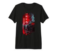 Hombre Distress JDM Race Sport Car Arte del Mercado Nacional japonés Camiseta Premium