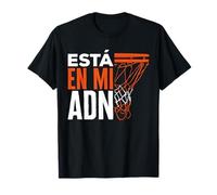 Hombre Divertido Basketball Está En Mi Adn Baloncesto Camiseta