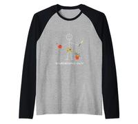 Hombre Divertido Chico de jardinería para Hombre, Jardinero, horticultura Camiseta Manga Raglan